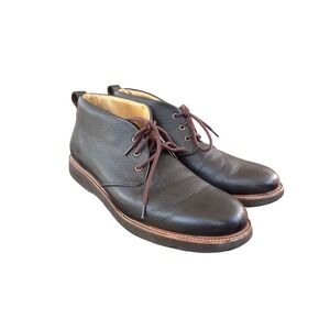 Samuel Hubbard Rafael Hybrid Brown Leather‎ Chukka Ankle Boots, Size 12